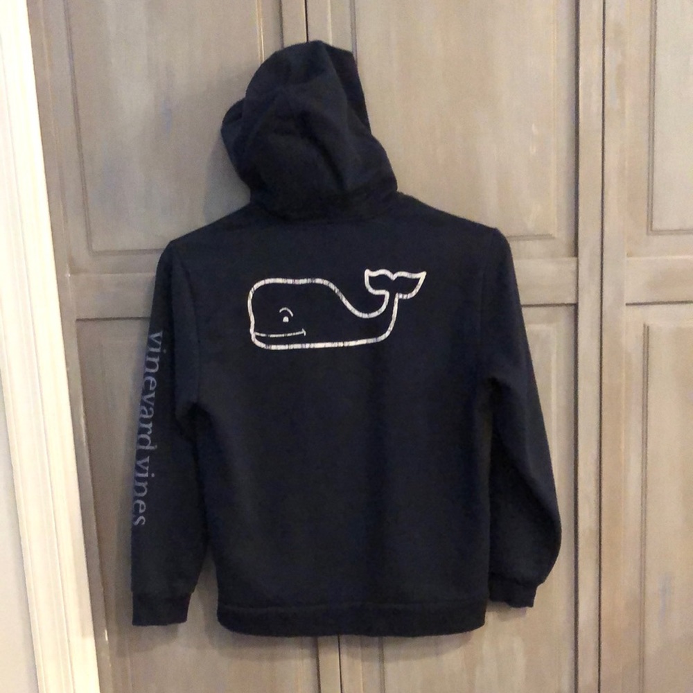 Vineyard Vines zip up jacket with hoodie